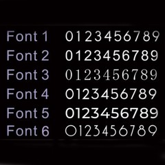 Custom Illuminated Address Number Sign Outdoor LED Backlit House Number