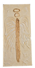 Mud Pie Tall Angel Plaque Christmas Remembrance Decor