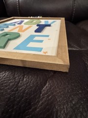 Adventure Rectangular 3D Hanging Wall Décor Kids Room New Wood