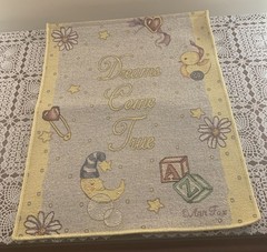 Little Ones Tapestry Bannerette Baby Wall Hanging 13 x 18 Inch Nursery Decor