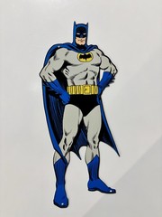 Batman Laser Cut Metal Sign Made On 20 Gauge Steel 18” X 7.5”