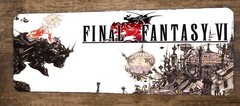 4×12 FFVII Final Fantasy 6 Video Game Metal Wall Marquee Banner Sign Poster