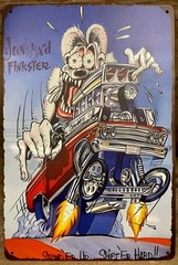 Rat Fink Metal Wall Sign 12″ x 8″