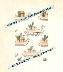 Retro Christmas Metal Sign Winter Toys