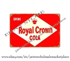 Royal Crown Cola kitchen bar metal tin sign indoor outdoor wall decor