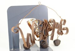 7inx2in Metal “Welcome” Sign with bells