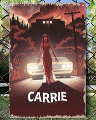 New Carrie – Stephen King Horror Movie Poster 8×12 Tin Metal Sign Decor
