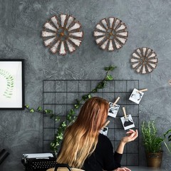 Wood Windmill Wall Decor Set Farmhouse Rustic Kitchen Living Room Bedroom
