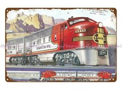 railroad model Lional train metal tin sign antique tin signs