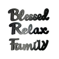 Wood Letters Sign Free Standing Letters Sign Tabletop/Shelf Wall Mounted Decor