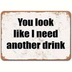 Funny Sayings Sign Aluminum Sign I Cant Help It Im Even Bad Metal Decor
