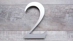 House Address Number,Aluminum Plastic Composite Number, 3″ Silver Mailbox Number