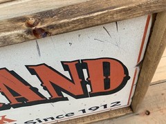 Antique Style Coney Island Luna Park Advertising Home Decor Sign 9×36