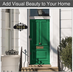 House Numbers for Outside,Metal House Address Numbers for Hotel House Home Offic
