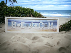 Rustic Beach Life Wooden Sign Display Home Decor 8×36