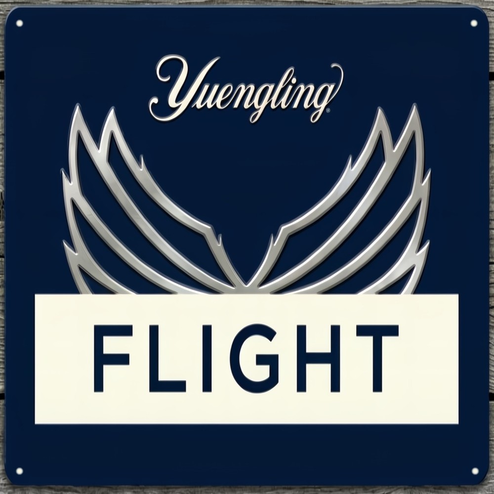 Yuengling Flight Beer 12 x 12 Square Novelty Metal Sign Made In USA