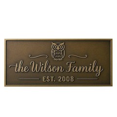 Customized classic Brass Signs – Nautical signs and plaques – Heavy duty 3D