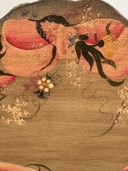 Antique Hand Painted Cherubs Valentines Wooden Sign Decor Angels