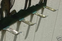 Cowboy Praying At Cross Key or Lead Rope Hanger Metal Wall Art