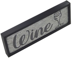 Wine Rustic Farmhouse Kitchen Standing Sign or Wall Hanging Home Decor Print