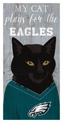 Viral Cat 6×12 – N1013 – Philadelphia Eagles – MDF Wood