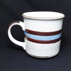 Vintage Otagiri Blue Horizon Mug Japan 3 5/8″ 12 ounces