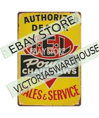 Pioneer Chain Saw chainsaws tin sign