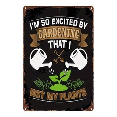 Metal Sign 8X12 Inches Rustic Iron Wall Art