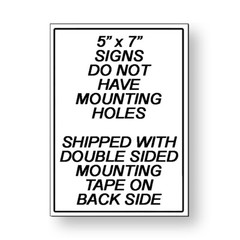 No Parking On Grass Metal Sign Or Decal 6 SIZES warning do not block SNP008