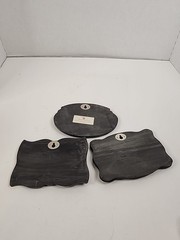 VTG Home Interiors Western Rodeo Buckle Wall Plaques Horse Star Bronco Set of 3