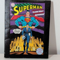 Artissimo Superman Clark Kent Abandons Superman Wall Plaque 6.5×8.5 Matte