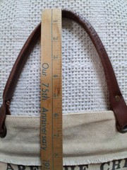 Canvas Wall Hanging Leather Strap You Are The Cheese To My Macaroni..15″x 30
