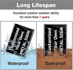 Funny Vintage Metal Sign for Indoor and Outdoor Use – 12×8 inch Wall Decor
