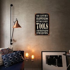 Funny Metal Garage Signs for Men – You Can Buy Tools Sign, Vintage Tin Signs for