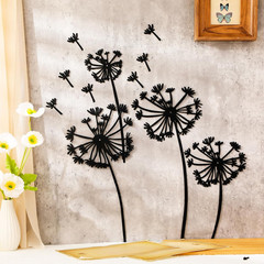 12 Pcs Dandelion Metal Wall Art Dandelion Flower Wall Decor Rustic Metal Sculptu
