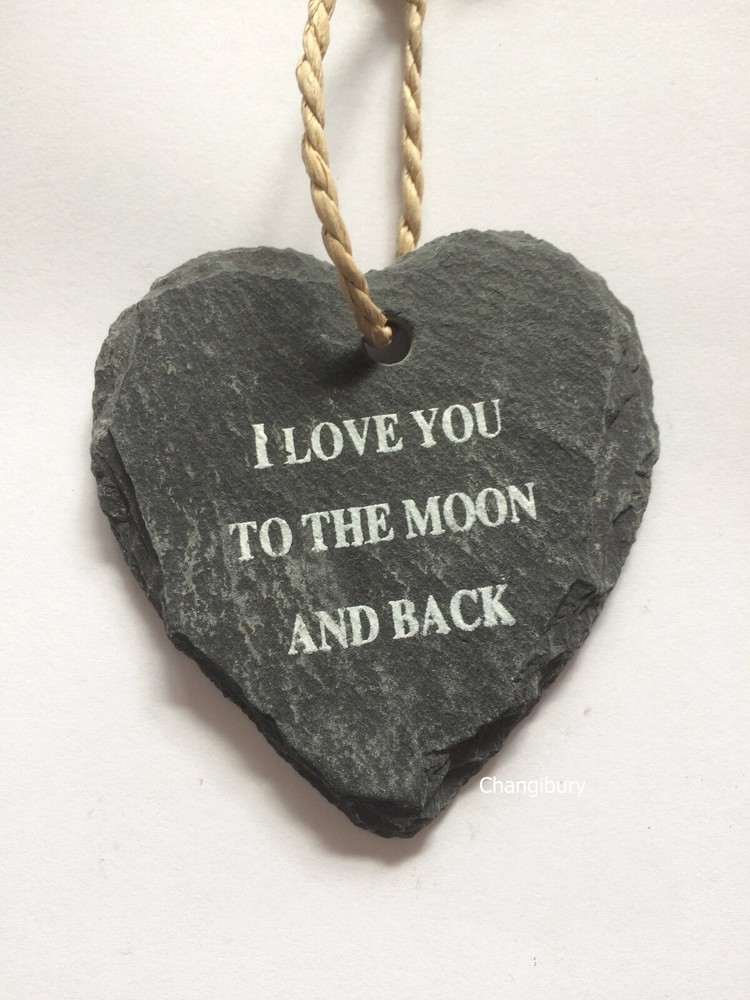 Cute White Black Heart Love Humour Laugh Saying Hanging Wall Plaque Sign Gift