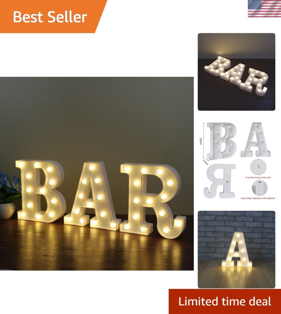 Light Up Your Bar with Neon Marquee Sign – 23.03-in x 8.66-in LED Design