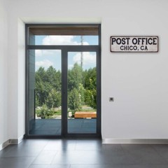 Personalized POST OFFICE City, State Custom Sign Americana Rustic 106180011001