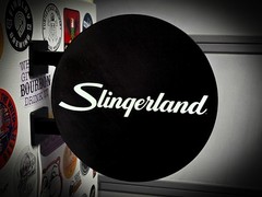 Slingerland Round LED Light Box | Double Sided Sign RGB Option