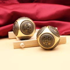 Six-faced Four Blessing Luck Money Fidget Spinner Stress Relief Cube Fidget Toys