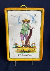 Vietri 9.5″ x 6.75″ “Primovera” Wall Plaque “3D Art Wall Decor Resin