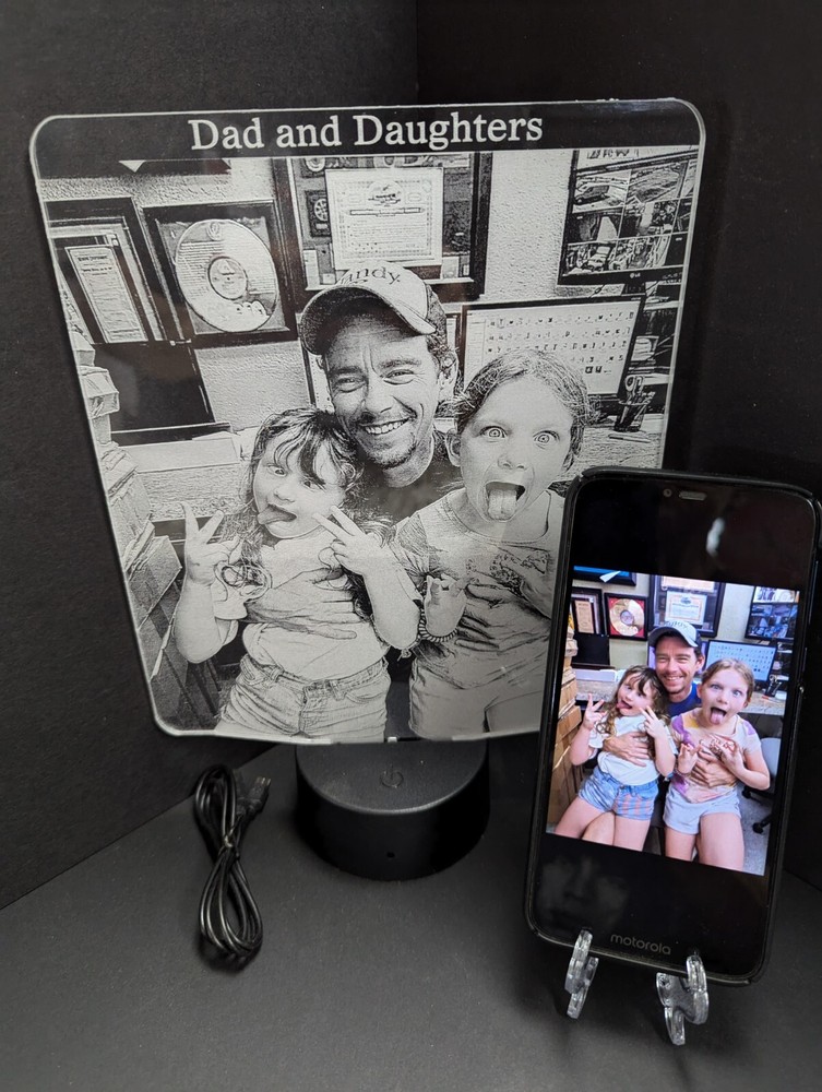 Custom with your Photo and Message Large Customizable L.E.D. Sign Display
