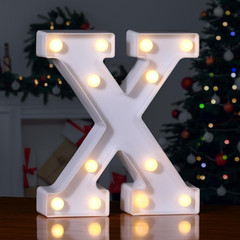 LED Letter Lights Sign Marquee Light Up Letters Sign for Night Light Wedding/Bir