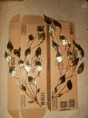 HOMCO #13038 GRAPES ARBOR SWAG HYDROFOAM WALL ART 36-1/4″ x 8-3/4″ NEW IN BOX