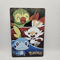Pokémon Tin Metal Sign Poster