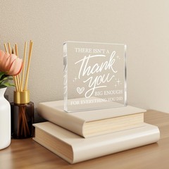 Pozetazas Thank You Gifts for Women Men, Teacher Appreciation Gifts, Square A…