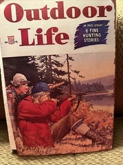 Love This “Outdoor Life” Vintage Metal Tin 8”x12”