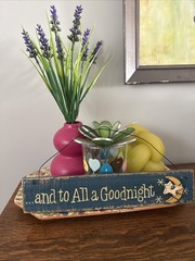 And To All A Good Night Cute Wooden Sign