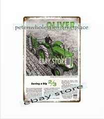 replica wall decor 1956 countryside Super 99 Tractor farm equipment tin sign