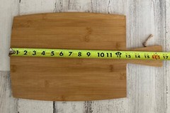 Farmhouse SUNFLOWER MASON JAR Bamboo Cutting Board Novelty Wall Hanging 17×10